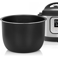 Creass Rice Cooker Inner Pot Replacement, Aluminum Cooker Bowl, 6 Quarts Dishwasher Safe Replacement