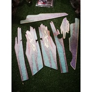 stripe sticker original honda ex5 high power