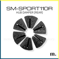 SM-SPORT110R - HUB DAMPER (REAR) GETAH SPOCKET RUBBER DAMPER RIM TAYAR TYRE SMSPORT110R SM SPORT 110