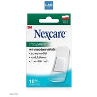 3M Nexcare Transparent Bandage 10 pcs. -  3เอ็ม เน็กซ์แคร์ พลาสเตอร์พลาสติกสีใส 10 ชิ้น