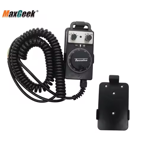 Maxgeek CNC Handwheel Handle Manual Pulse Generator 5V 100PPR AS TOSOKU HC115 for Fanuc System 12V H