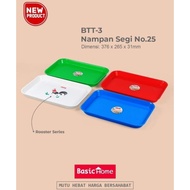 Square Tray No. 25 - BTT3 colors & BTT3 Rooster Basic Home Lion Star brand tray/, Star quality