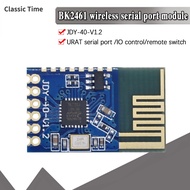 ตัวรับส่งสัญญาณพอร์ตอนุกรมแบบไร้สาย JDY-40 2.4G และโมดูลการสื่อสารระยะไกล BK2461ซูเปอร์ NRF24L01