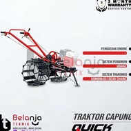 Ready Quick Traktor Bajak Sawah Capung Metal Tanpa Mesin Penggerak