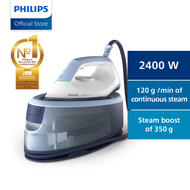 PHILIPS 3000 Series Steam Generator Iron 2400W (PSG3000/20) 1.4L Detachable Water Tank Fast Crease Removal 350g Steam Boost