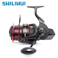 SHILIHUI Metal Fishing Reel Strong Drag 10KG Spinning Reel 4.9:1 Lure Casting Reel Sea Boat Trolling Mesin Pancing Fishing Accesorios 9000 10000 12000 ES