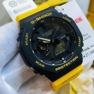 Citizen TMJ GA-2100 Series jam tangan lelaki Men's Fashion Sport Dual Display Multi Watch Box Tin