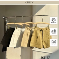 CHICY Youthful and Dynamic Small Disc Shorts - 223117