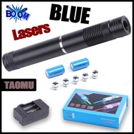 laser แสงสีฟ้า เลเซอร์พกพาไฟแรงสูงจุดไฟได้ ชาร์จ USB hign power blue light 50000 mW 3รุ่น