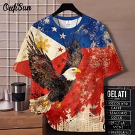 2025 Eagle T-shirt Men's Animal T-shirt Fully Sublimated Round Neck Eagle T-shirt Top