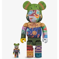 BE@RBRICK Poupelle 100% and 400% Figures