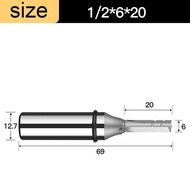 การตัดที่แม่นยำและมีประสิทธิภาพด้วยดอกเราเตอร์แบบตรง3ดอกสำหรับการกัด CNC