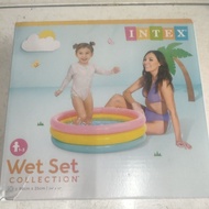 INTEX children's swimming pool series "Wet set Collection" or sunset Glow pool