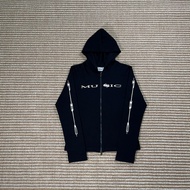 KQW5 opium yvl风格 Playboicarti周边 iam music双拉链帽衫卫衣潮连帽
