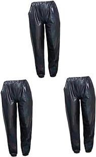 3pcs Hip Hop Space Costume Mens Track Pants Loose Joggers for Women 70s Outfits for Women 70s Disco Outfits for Women Longer Shorts for Women Men Pants Women's Street Spandex Metal