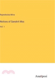 Notices of Sanskrit Mss: Vol. 1