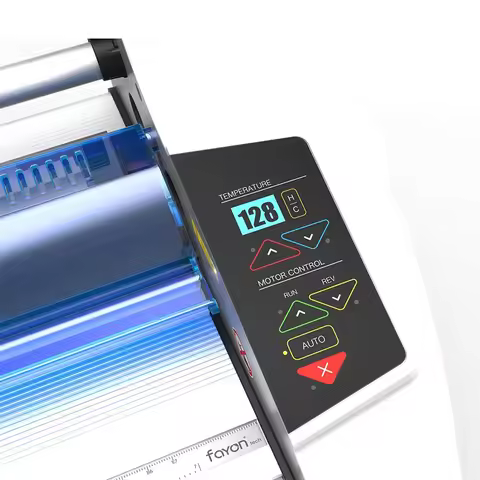 Desktop Manual A3 A4 Paper Laminating Machine Four Roller Cold Hot Laminator Rolling Equipment FY-35