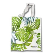 Garnier Green Floral Tote Bag