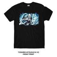 Toshiro Hitsugaya V2 BLEACH T-Shirt Series (Singapore 3-4 Days Delivery) Front Print Crafter Tee Shi