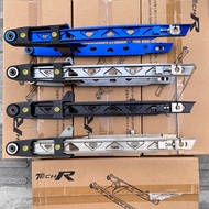 (FREE ARM RUBBER )TECH R KING DRAG Hypertech Y15 /Y16/LC135 /Y15ZR Y16ZR  Forged Swing Arm RDY STOCK