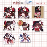 Honkai Star Rail (HSR) Premium Sparkle Sticker, Waterproof Anime Sticker