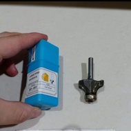 MATA Provil Router Bit Corner Profile Round Over Bit 1/ 4" x 1 1/ 4 Inch mc