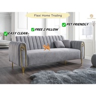 Flexi Home 1+2+3 Sofa Easy Clean&Anti Scratches Sofa 1+2+3 Seater/1+2+3 Duduk Sofa