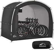 Azaeahom Bike Storage Shed Tent, Outdoor Bicycle Storage Shed, Waterproof Portable Bike Covers Shelt