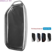 [ANGELA]TPU Car Key Cover Case Compatible with For BMW X1 iX XM X5 X6 X7 i7 Transparent