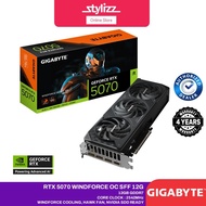 GIGABYTE GEFORCE RTX5070 WINDFORCE OC SFF 12G GDDR7 GRAPHIC CARD