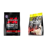 MuscleTech Whey Protein Powder Nitro-Tech Whey Protein Isolate & Peptides & Nitro-Tech Whey Protein 