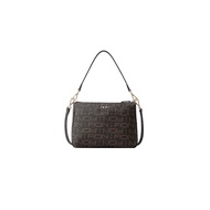 FION Monogram PVC with Leather Crossbody and Shoulder Bag