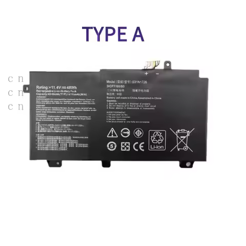 New Laptop Battery B31N1726 6Cell For Asus FX504 FX504GE FX505DY TUF505DY TUF504GD TUF565GD TUF554GE