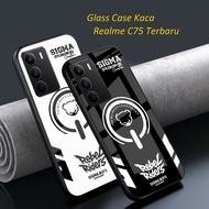Softcase Glass Glossy Glass Realme C75 C71 New 2024 - Casing hp Realme C75 C71 - Protective Case hp 