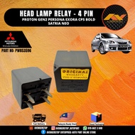 PROTON GEN2 PERSONA EXORA CPS BOLD SATRIA NEO HEAD LAMP RELAY NEW ORIGINAL MITSUBISHI