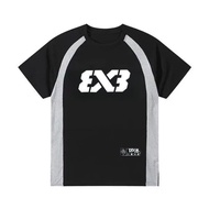 3V3 American Style Quick-Drying Basketball Short-Sleeved Shooting Suit T-Shirt Men's Training Suit S
