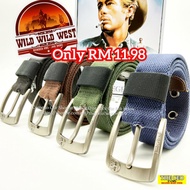 West Wild [Quality] Canvas Cotton Belt tali pinggang lelaki man belt men belt