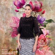 เสื้อลูกไม้สวย เสื้อลูกไม้ผญ Carisa เสื้อลูกไม้แขนสามส่วน ผ้าลูกไม้เกรดพรีเมี่ยม มีซิปหลังและซิปข้าง