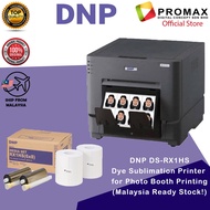 DNP DS-RX1HS Printer + FREE 700 Photos and Ink Dye Sublimation Printer for Photo Booth DS-RX1 HS
