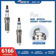 2-8PCS Double Iridium Spark Plugs  6166 Replace for  QH6II-13 for ILTR6A-13G for Denso ITV20TT Candl