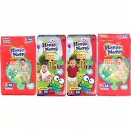 pampers happy nappy pants ukuran S40 M34 L30 XL26