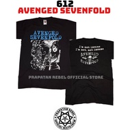 AVENGED SEVENFOLD Short T-Shirt / A7X Metal Music T-Shirt Original PRAPATAN REBEL (612)