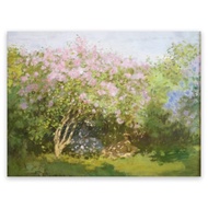 Monet Canvas Wall Art Lilacs in The Sun Fine Art Prints Famous Oil Painting Posters Modern Wall Deco