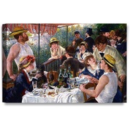 Luncheon of The Boating Party By Pierre-auguste Renoir  Painting Reproduction Giclee Print On Canvas