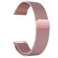 Penang Ship] Stainless Steel Magnetic Strap - Haylou RS3 RS5 Solar Ultra 5 4 Lite 4S S6 S8 Watch 2 P