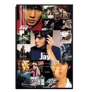 A-6💘Yuxuanling Jay Chou Decorative PaintingJAYAlbum Collection Photo Frame Peripheral Music Bar Living Room Prints Bedro