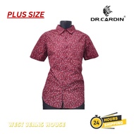 DR CARDIN Original Men Short Sleeves Shirt / Baju Kemeja Lelaki Saiz Besar CTS3563