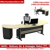 278cm 9feet T2 Director Office Table Executive Manager CEO Table TMB55 Set