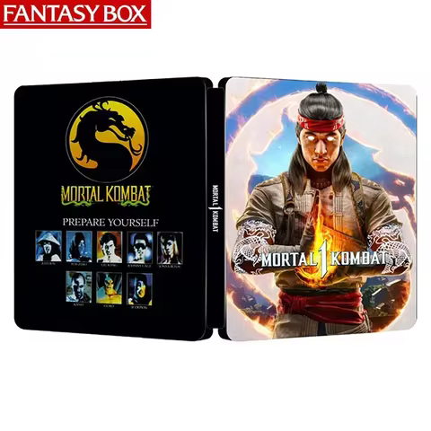 Mortal Kombat 1 Fire God Edition Steelcase FantasyBox (Customization,Steel case,Game CD not included