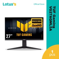 Asus 27" Vg27Aqml5A Ips Qhd Premium Built-In Speaker Tuf Gaming Monitor